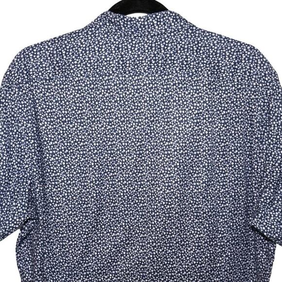 Good Man Brand Men’s On Point Slim Fit Button Down Shirt Blue Floral Size Large - Picture 5 of 6